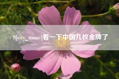 乳山看一下中国几枚金牌了