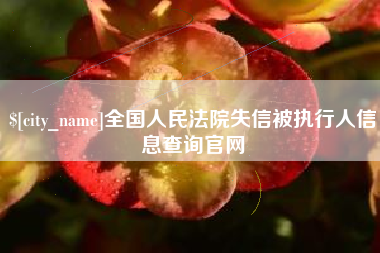 乳山全国人民法院失信被执行人信息查询官网