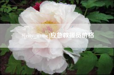 乳山应急救援员价格