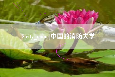 乳山中国的消防大学