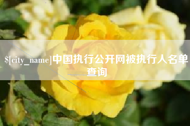 乳山中国执行公开网被执行人名单查询