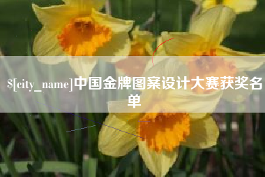 乳山中国金牌图案设计大赛获奖名单