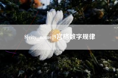 乳山9宫格数字规律