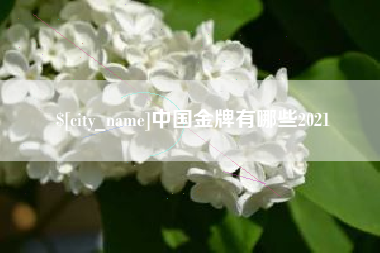 乳山中国金牌有哪些2021